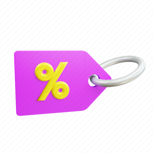 Sale, business, render, illustration, object, concept, discount icon - Download on Iconfinder