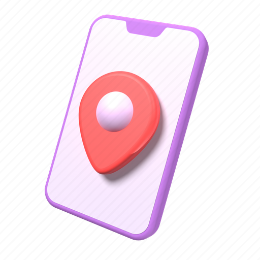 Location, map, pin, gps 3D illustration - Download on Iconfinder