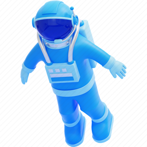 Spaceman, astronaut, space, astronomy, cosmonaut, space suit, exploration 3D illustration - Download on Iconfinder