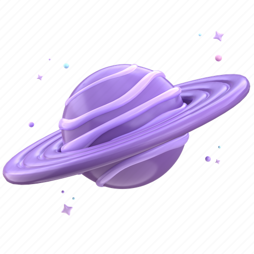 Saturnus, icon, 3d, science, space, vector, illustration 3D illustration - Download on Iconfinder
