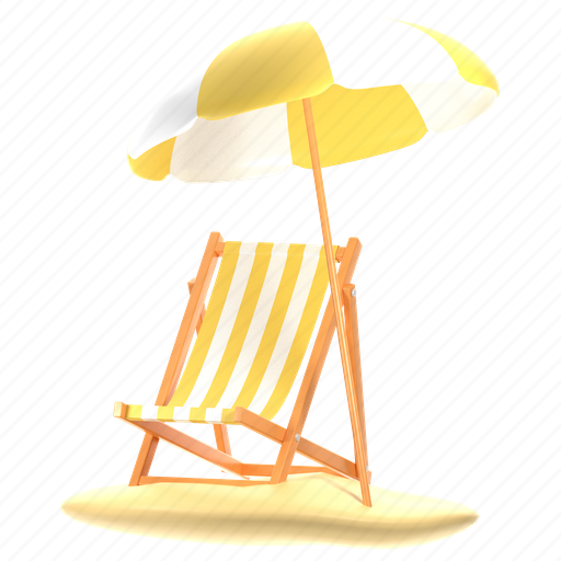 Deck, chair, travel, vacation, summer, holiday, beach icon - Download on Iconfinder
