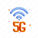 5g, signal, wireless, connection