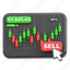 sell, stock, statistics, draw, market, finance, chart, money, analytics, growth, business, graph 