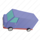 van, vehicle, car, delivery, shipment