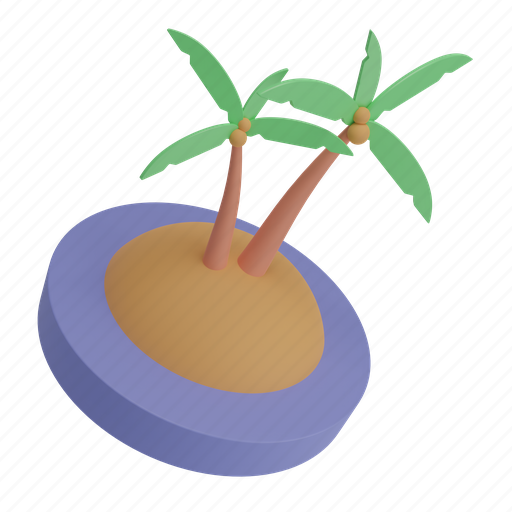 Island, tropical, area, plantation, vacation, travel icon - Download on Iconfinder
