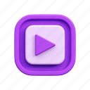 media player, video, player, play, button, music, multimedia, ui, user interface