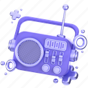 radio, 3d, icon, illustration, audio, vector, music, sound, render, symbol, media, studio, isolated, record, song, object, equipment, technology, volume, sign, cartoon, device, entertainment, microphone, electronic, broadcast, internet, musical, mic, wireless, voice, realistic, speaker, background, information, application, set, dj, headphone, communication, digital, headphones, melody, app, web, graphic, stereo, podcast, player, design 
