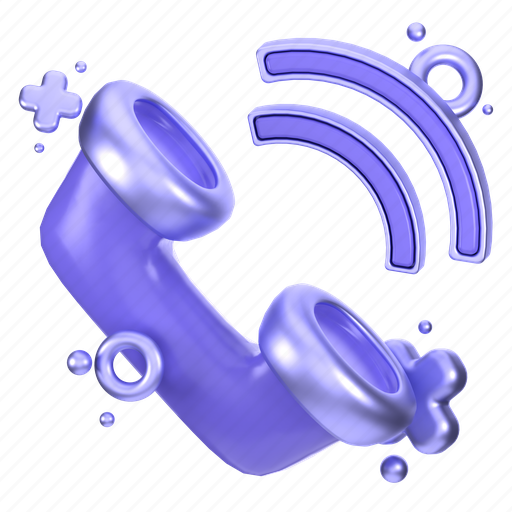 Call, illustration, icon, 3d, service, concept, support 3D illustration - Download on Iconfinder