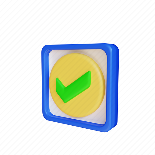 Choose, choice, sign, illustration, check, mark, button icon - Download on Iconfinder