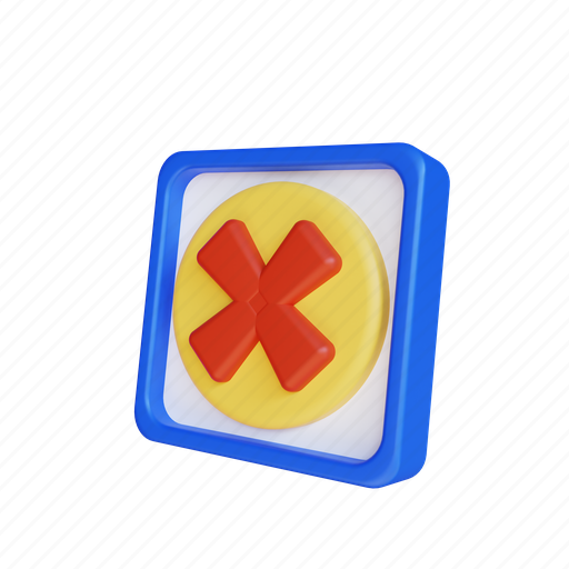 Close, delete, illustration, sign, web, check, cancel icon - Download on Iconfinder