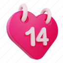 valentine, calendar, heart, month, wedding, love, romantic, event, date