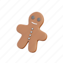 gingerbread, biscuit, cookies, snack, food, decoration