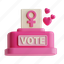 vote, voting, election, woman day 
