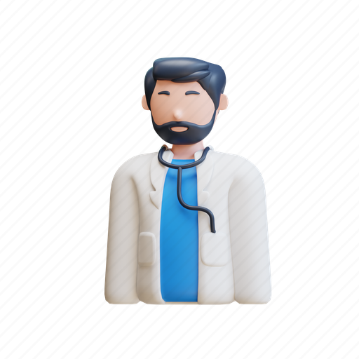 Onkologi, doctor, character, stethoscope, clinic, phonendoscope, medical center icon - Download on Iconfinder