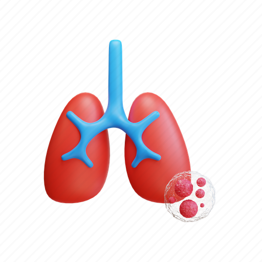 Lung, cancer, breath, organ, health, anatomy, body icon - Download on Iconfinder