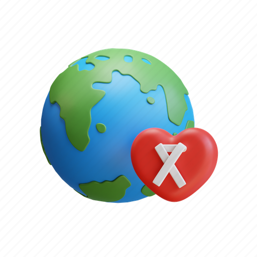 World, cancer, earth, ribbon, medical, map, globe icon - Download on Iconfinder