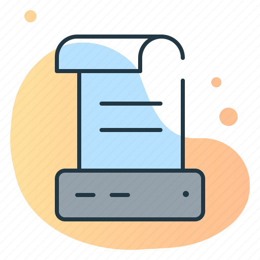 Document, fax, printer icon - Download on Iconfinder