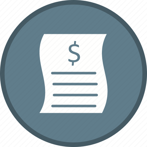 Bill, document, file, finance icon - Download on Iconfinder