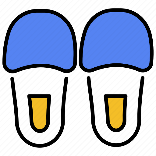 Slippers, footwear, sandals, fashion, slipper, flip-flops, beach icon - Download on Iconfinder