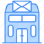 post office, building, mail, office, post, delivery, letter, cargo-office, logistic-company 