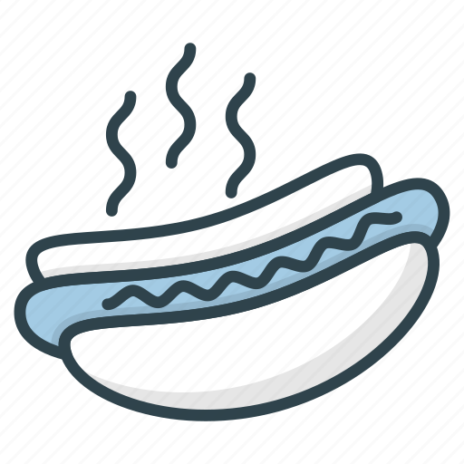 Hot, dog, food, restaurant, america, american, usa icon - Download on Iconfinder