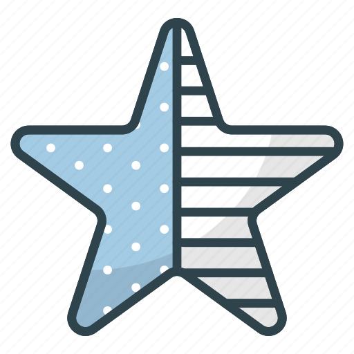 Stars, and, stripes, flag, celebration, country, star icon - Download on Iconfinder