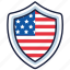 4th of july, badge, independence day, united states, usa 