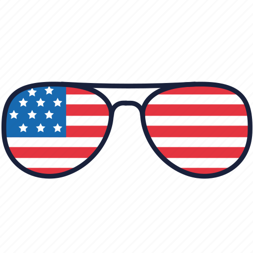 4th of july, independence day, sunglasses, united states, usa icon - Download on Iconfinder