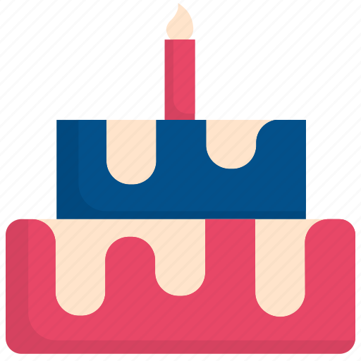4th of july, cake, food, holiday, independence day, memorial, usa icon - Download on Iconfinder