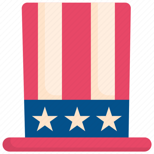 4th of july, celebration, hat, holiday, independence day, memorial, usa icon - Download on Iconfinder