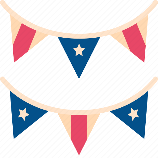 4th of july, decoration, flag, holiday, independence day, memorial, usa icon - Download on Iconfinder