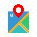 gps, location, pointer, cartography