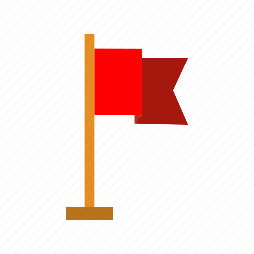 Editor, location, marker, red flag icon - Download on Iconfinder