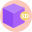3d, printing, technology, shape, object, machine, cube 