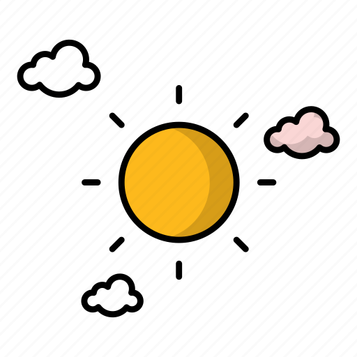 Weather, cloud, forecast, nature, rain, sun, cloudy icon - Download on Iconfinder