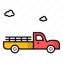 pick up truck, vehicle, truck, transportation, transport, automobile, pickup, pickup-truck, delivery
