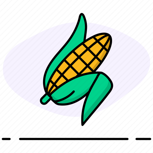 Corn, food, healthy, vegetable, vegetarian, tasty, fresh icon - Download on Iconfinder
