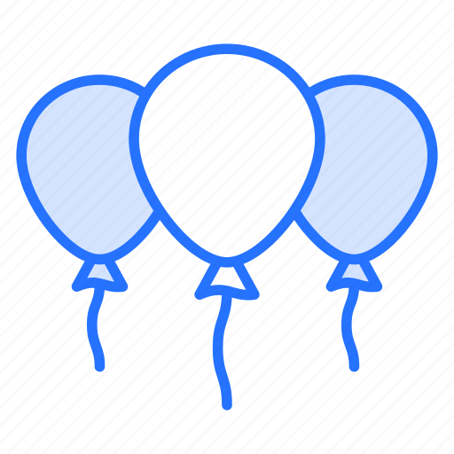 Balloons, celebration, party, decoration, balloon, birthday, holiday icon - Download on Iconfinder