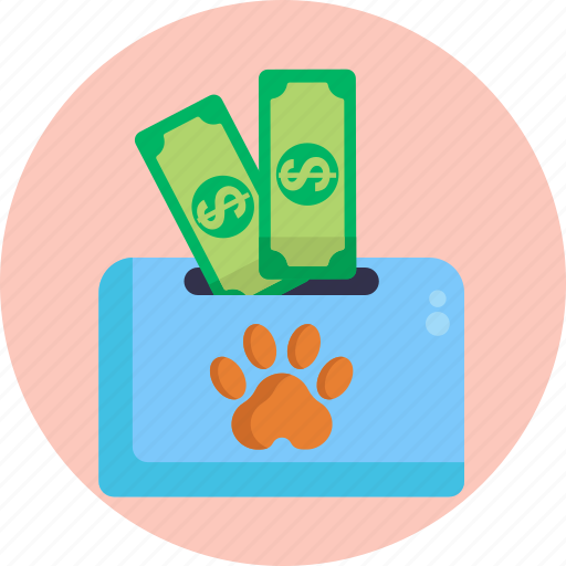 Animal, protection, pet, safety, saving, money, dollar icon - Download on Iconfinder