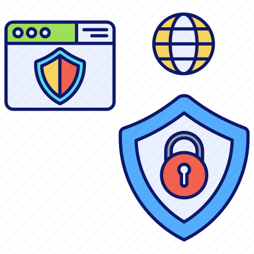 Cybersecurity, security, cyber-security, protection, data-protection, secure, shield icon - Download on Iconfinder