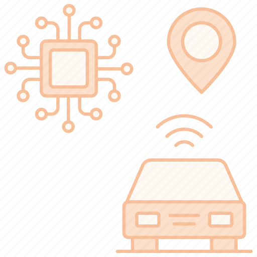 Autonomous vehicle, autonomous-car, smart-car, self-driving, car, vehicle, transport icon - Download on Iconfinder