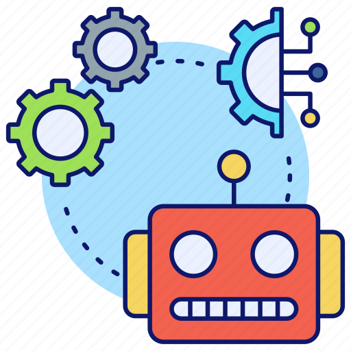 Robotics process automation, robot-arm, machine, technology, intelligence, ai, robot icon - Download on Iconfinder