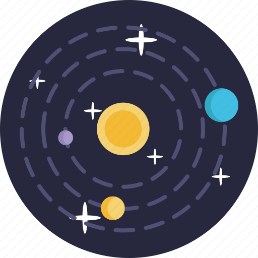 Astronomy, orbit, planets, solar system, sun, space icon - Download on Iconfinder