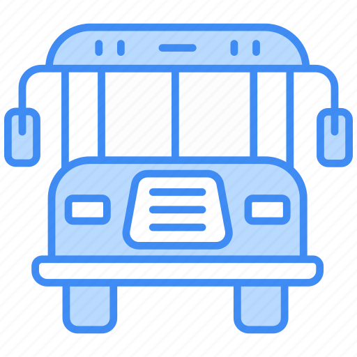 Schoolbus, bus, transport, vehicle, school, transportation, text icon - Download on Iconfinder