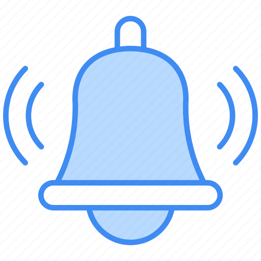 School bell, bell, alarm, alert, ring, hand-bell, notification icon - Download on Iconfinder