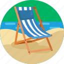 beach, beach chair, summer, vacation