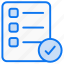 list, document, clipboard, task, paper, check, report, business, file, task-list 