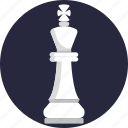 chess, piece, king, white, strategy
