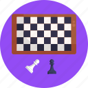 chess, chess board, pawn, piece, strategy