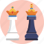 chess, king, queen, crown, strategy, game 